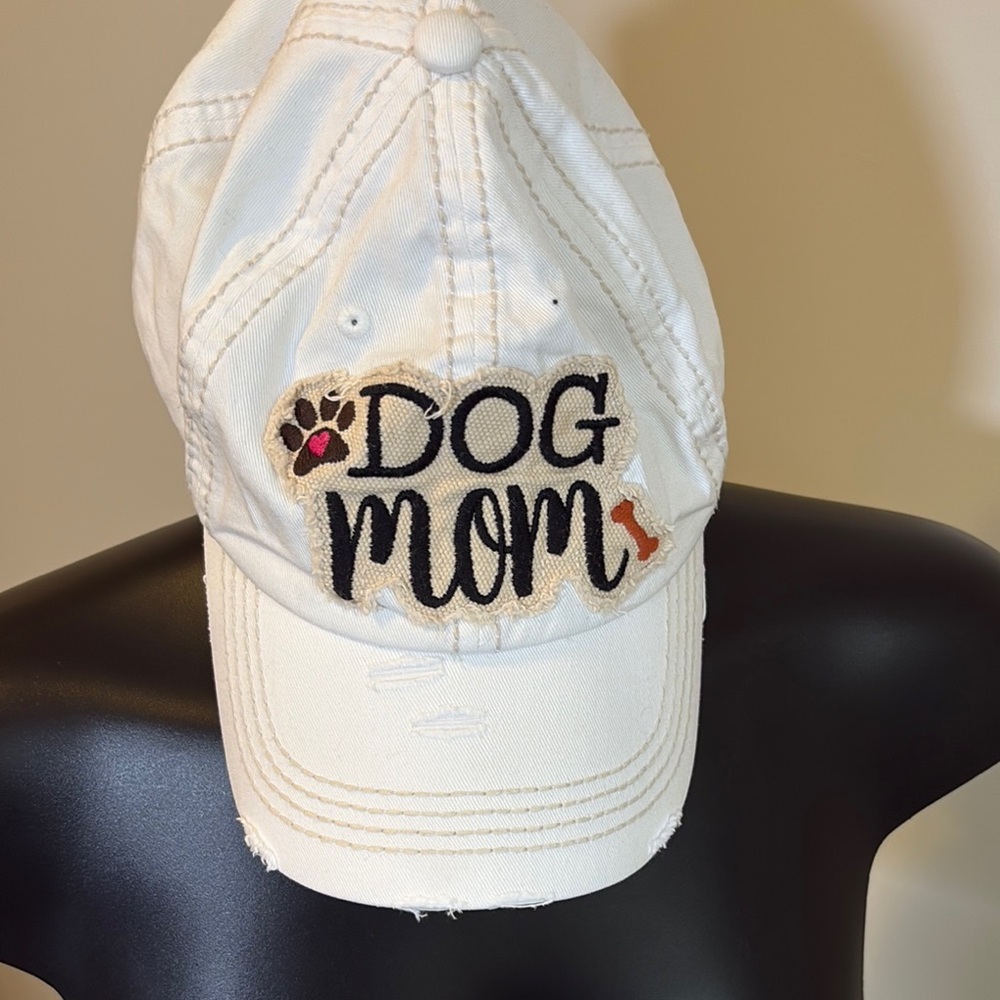 KBETHOS Dog Mom Cap in Cream